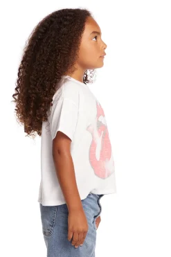 Women/Kids Chaser Brand Rolling Stones Classic Logo Girls Tee