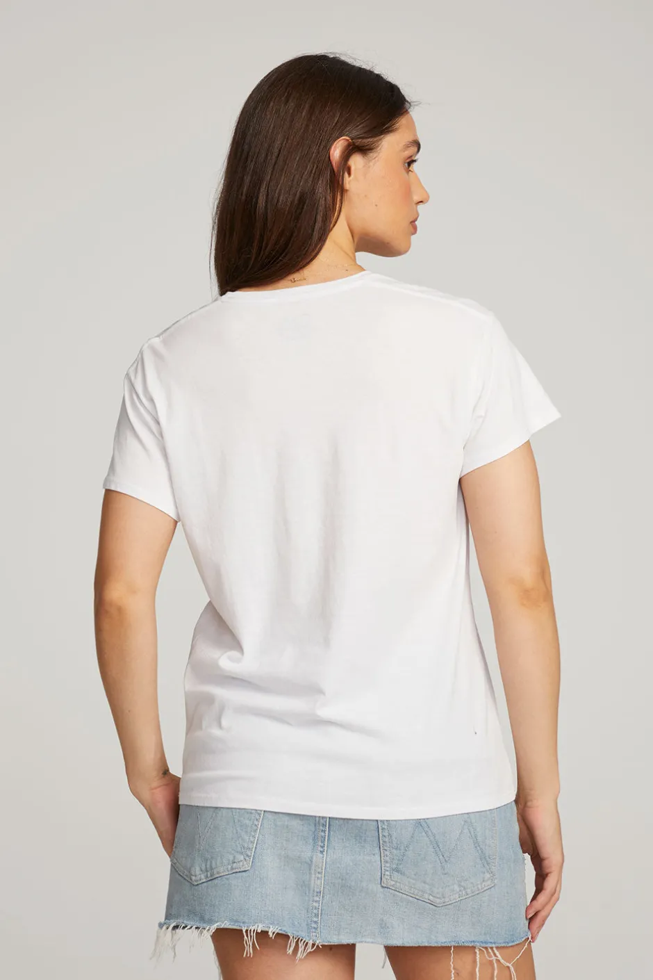 Women Chaser Brand Rolling Stones Classic Logo Tee