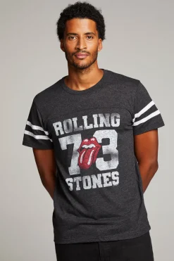 Women Chaser Brand Rolling Stones Logo 1973 Mens Tee