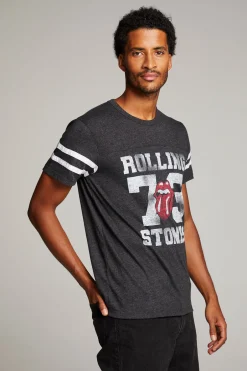 Women Chaser Brand Rolling Stones Logo 1973 Mens Tee