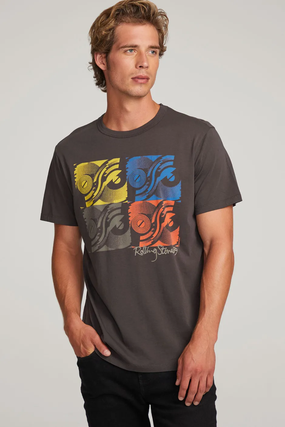 Women Chaser Brand Rolling Stones Rolling Stones '89 Mens Tee
