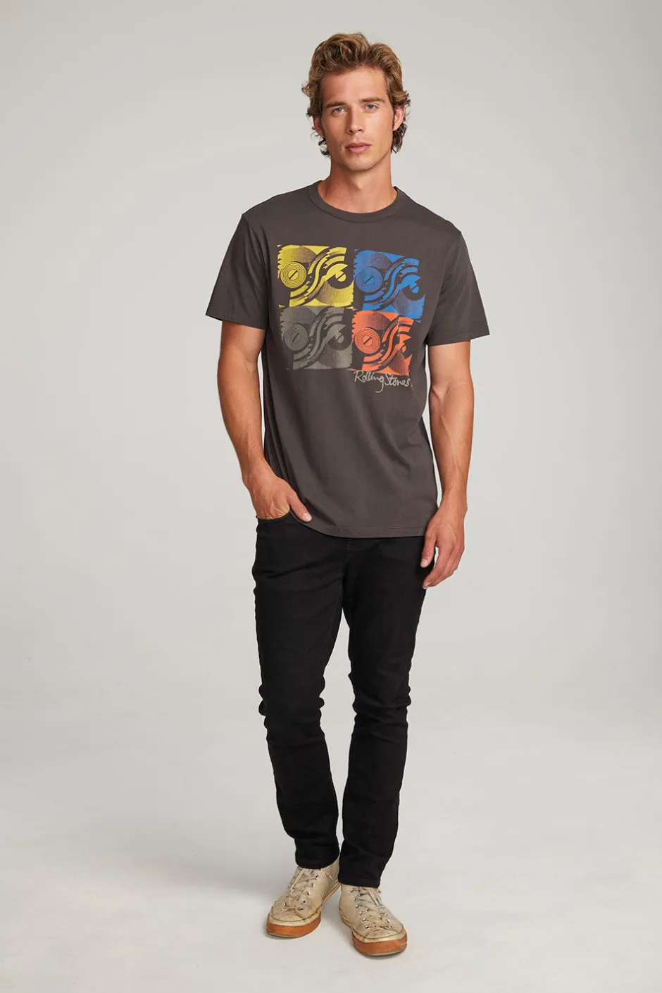 Women Chaser Brand Rolling Stones Rolling Stones '89 Mens Tee