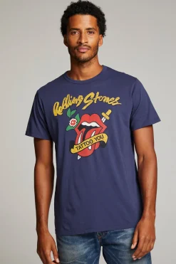 Women Chaser Brand Rolling Stones Tattoo You Mens Tee