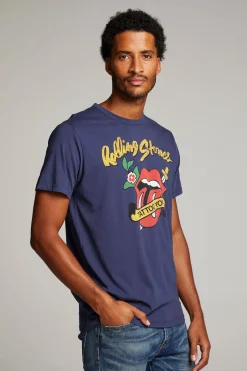 Women Chaser Brand Rolling Stones Tattoo You Mens Tee