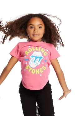 Women/Kids Chaser Brand Rolling Stones Tour 1978 Girls Tee
