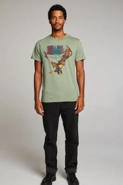 Women Chaser Brand Rolling Stones Tour Of The Americas Mens Tee