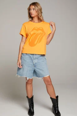 Women Chaser Brand Rolling Stones Tour Of The Americas Tee