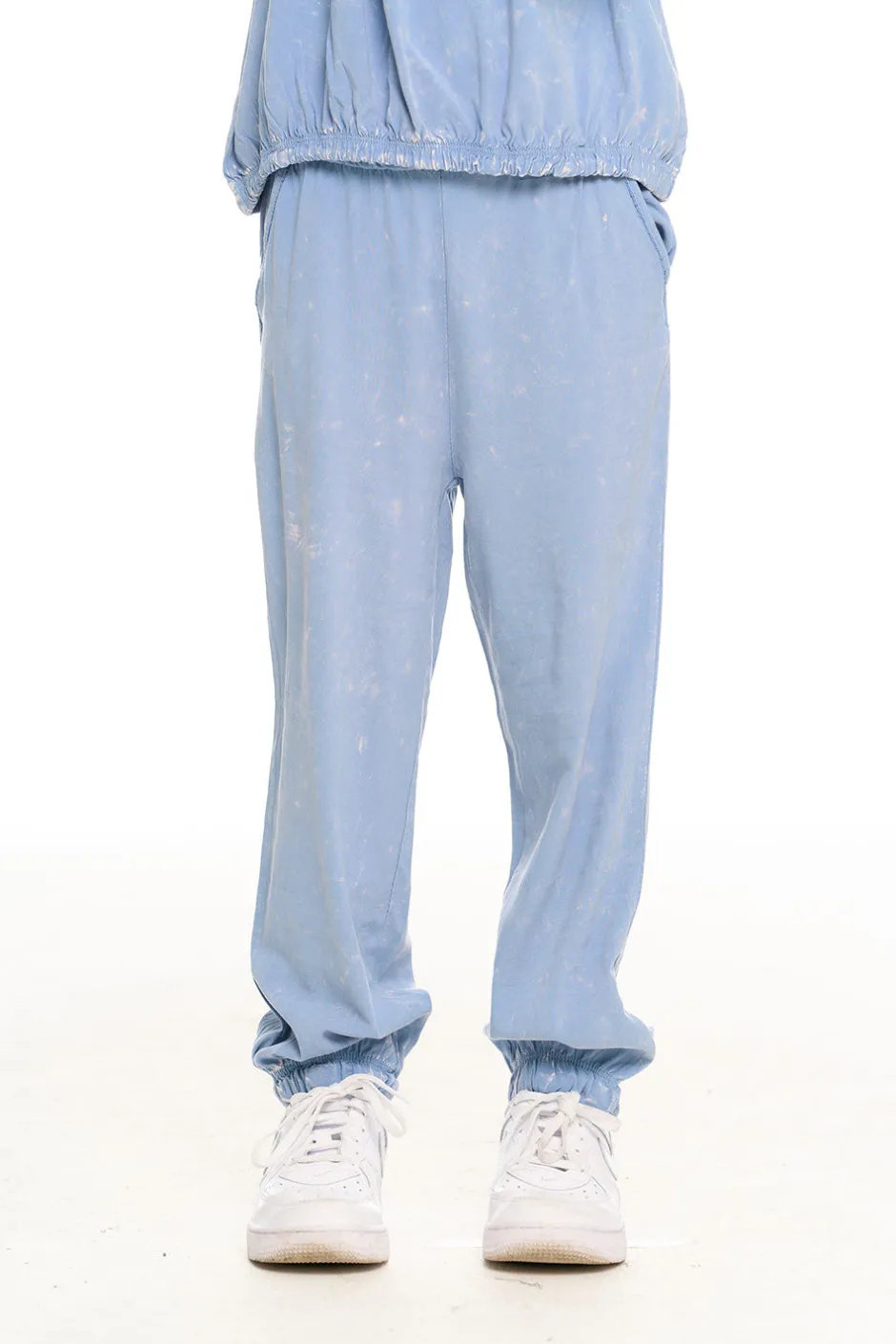 Kids Chaser Brand Ruffle Pocket Easy Jogger