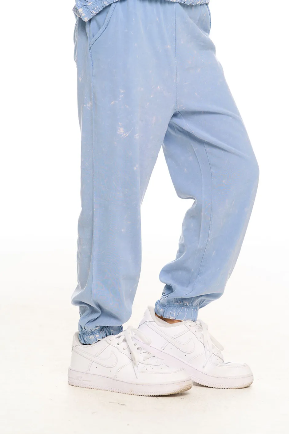 Kids Chaser Brand Ruffle Pocket Easy Jogger