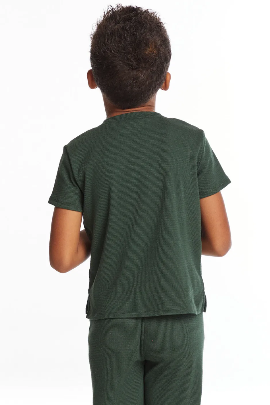 Kids/BOY Chaser Brand Safari Green Boys Henley