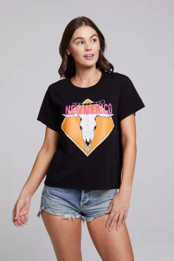 Women Chaser Brand Santa Fe Crew Neck Tee