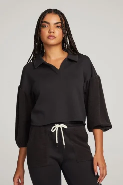 Women Chaser Brand Saratoga Licorice Pullover