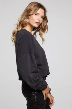 Women Chaser Brand Scarlet Licorice Pullover
