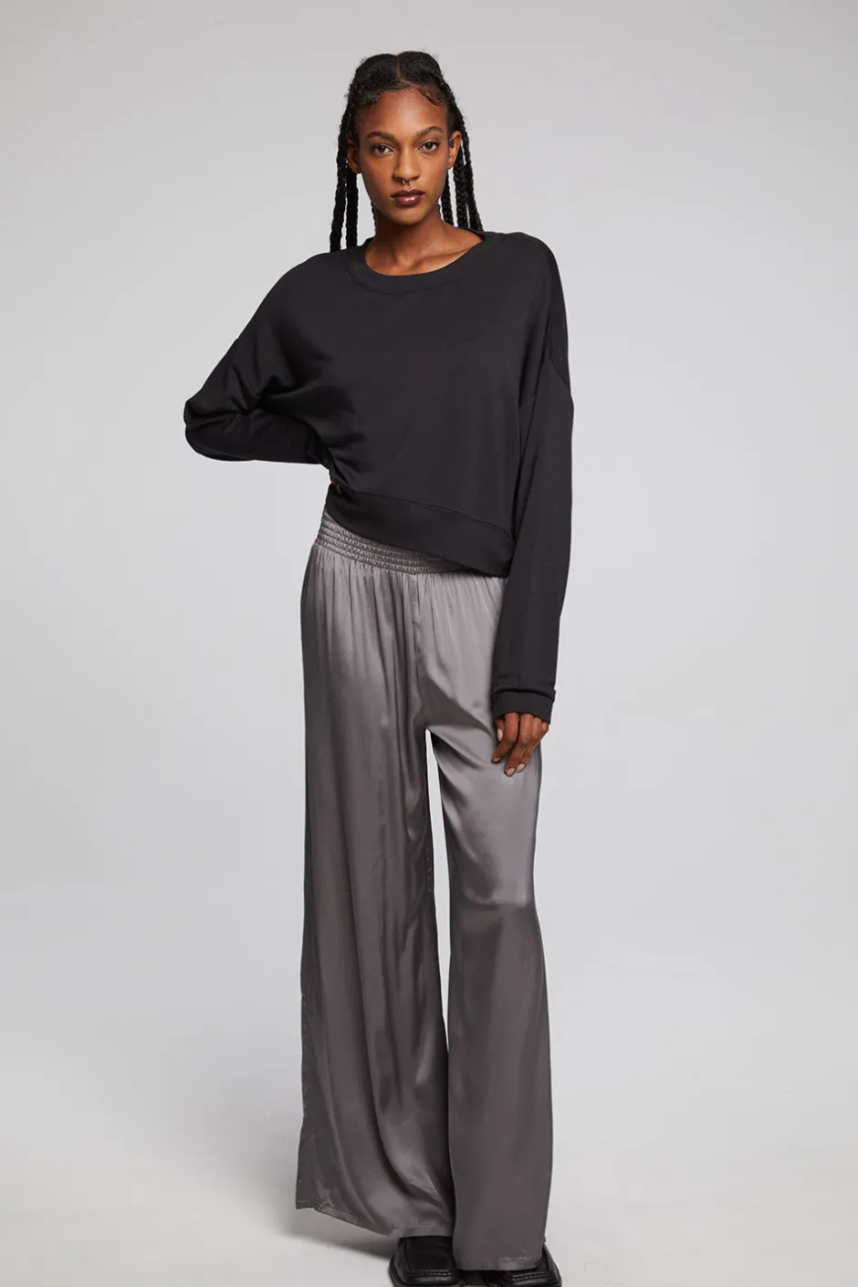 Women Chaser Brand Scarlett Licorice Pullover