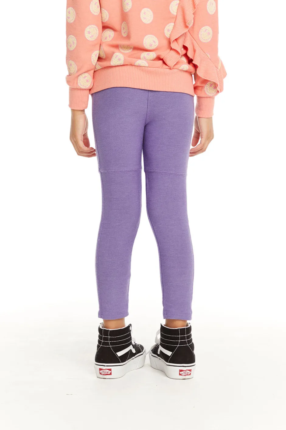 Kids Chaser Brand Seamed Panel Veronica Purple Jogger