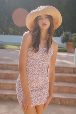Women Chaser Brand Serra Ditsy Rose Dress