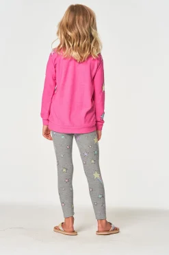 Kids Chaser Brand Shooting Star Leggings