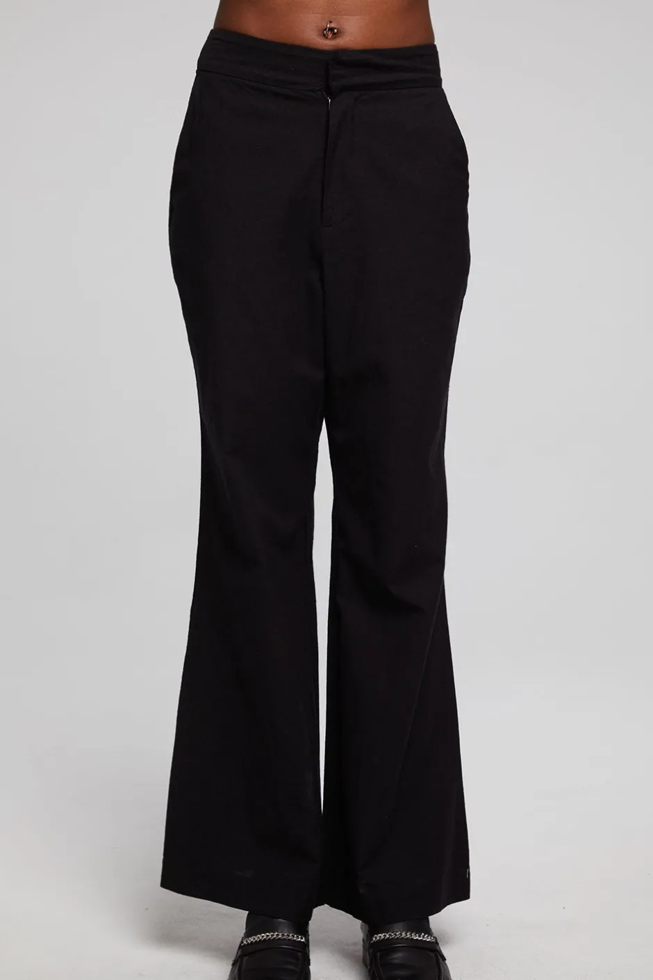 Women Chaser Brand Simone Trousers - Black Onyx