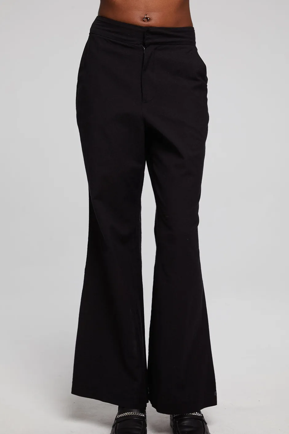 Women Chaser Brand Simone Trousers - Black Onyx
