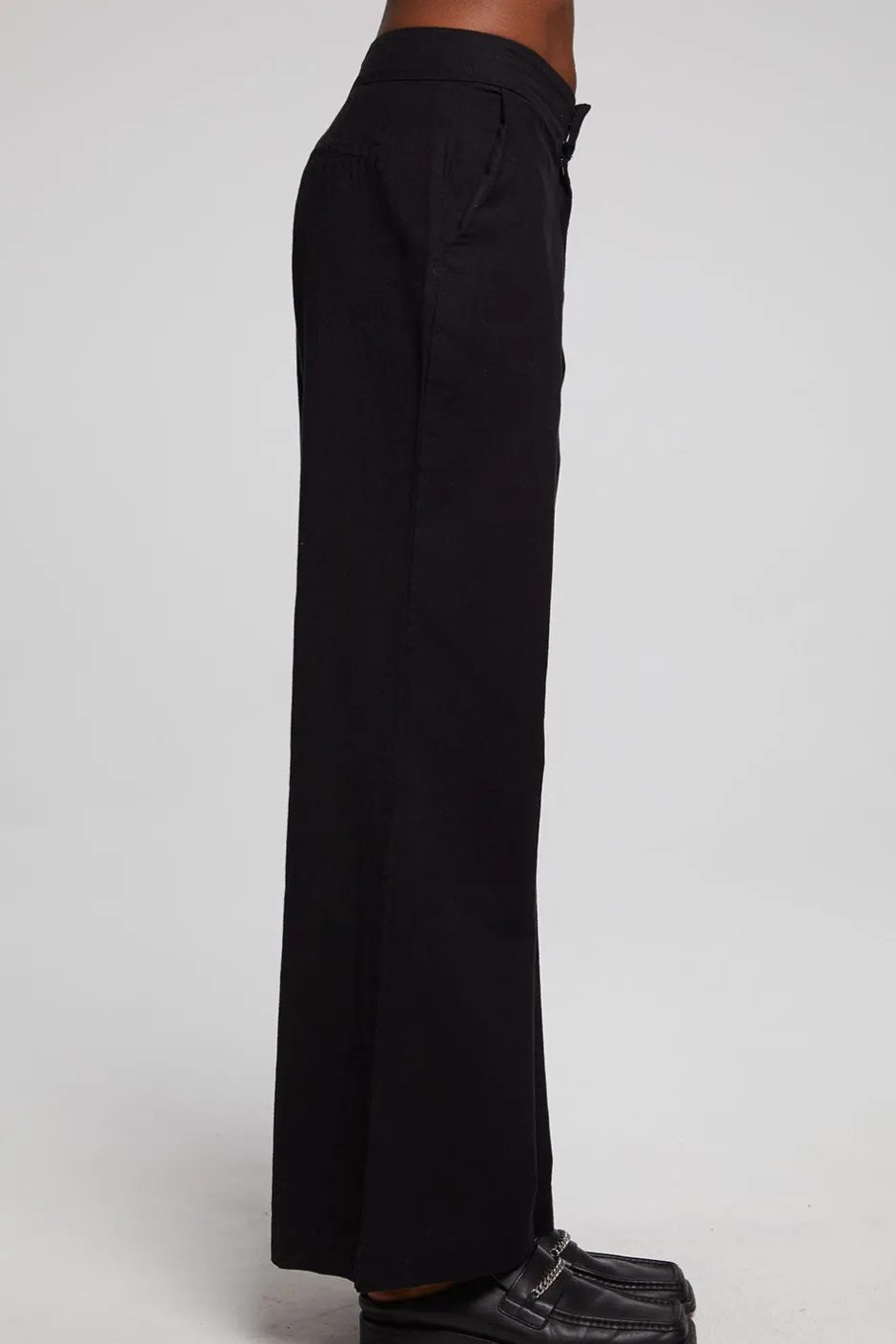 Women Chaser Brand Simone Trousers - Black Onyx