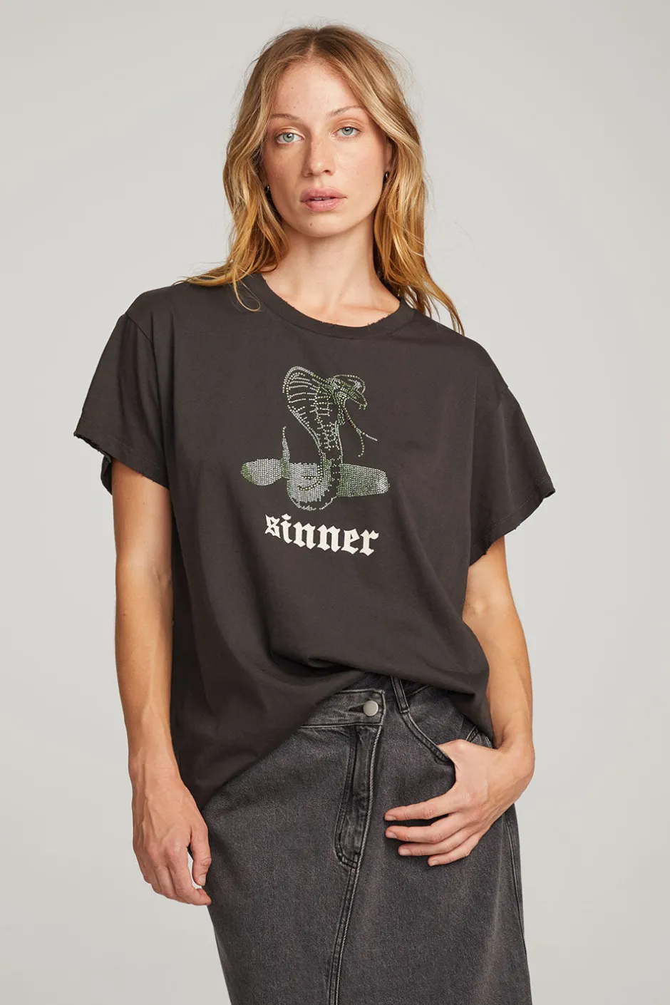 Women Chaser Brand Sinner Tee