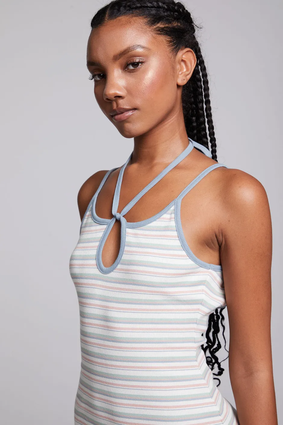 Women Chaser Brand Sirenuse Como Stripe Dress
