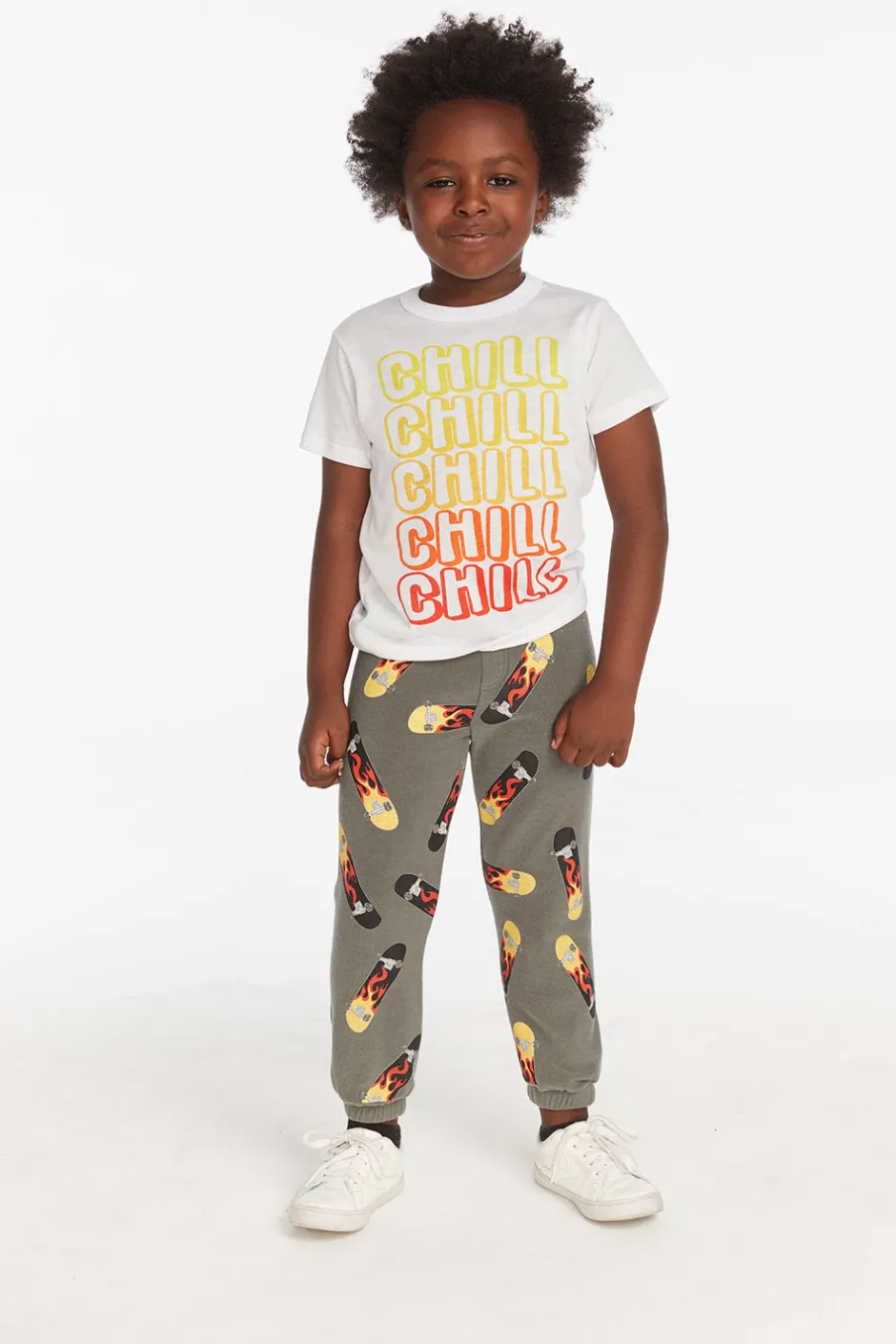 Kids/BOY Chaser Brand Skater Flame Boys Pants