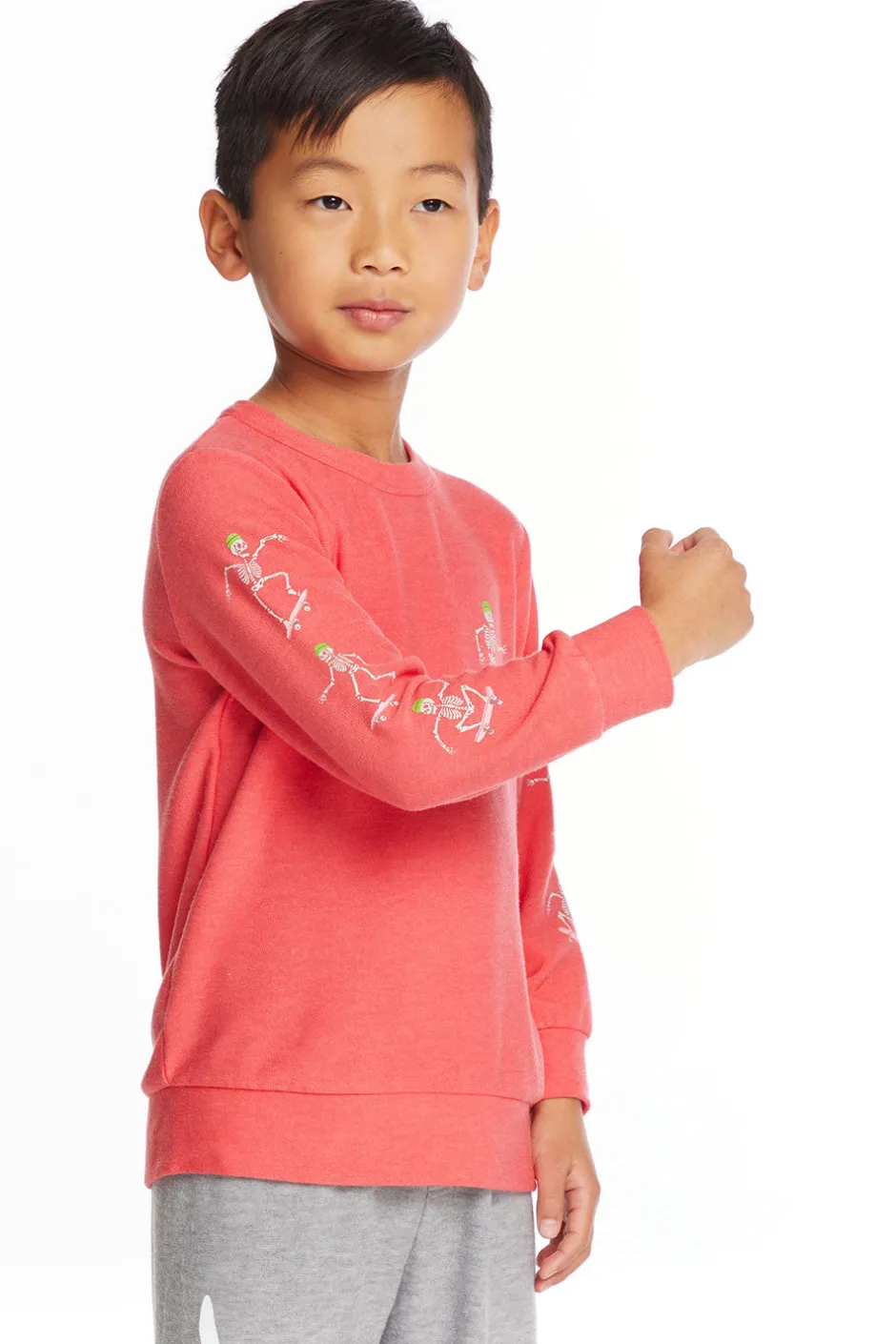 Kids/BOY Chaser Brand Skeleton Skater Boys Long Sleeve