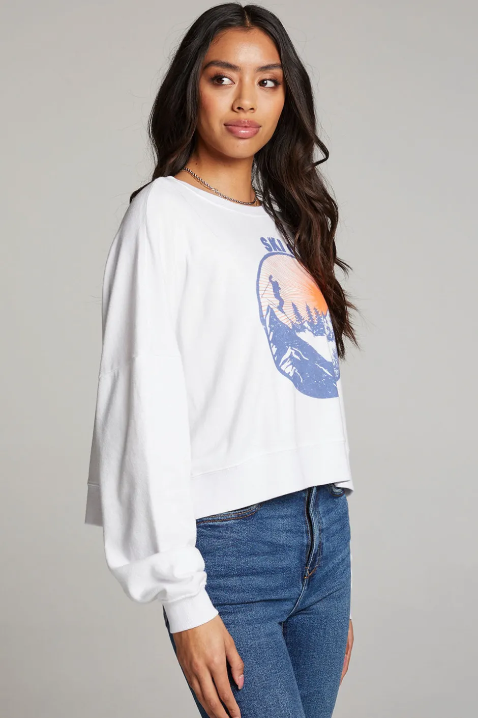 Women Chaser Brand Ski Club Long Sleeve