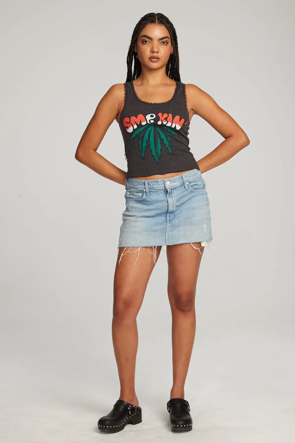 Women Chaser Brand Smokin' Tank Top