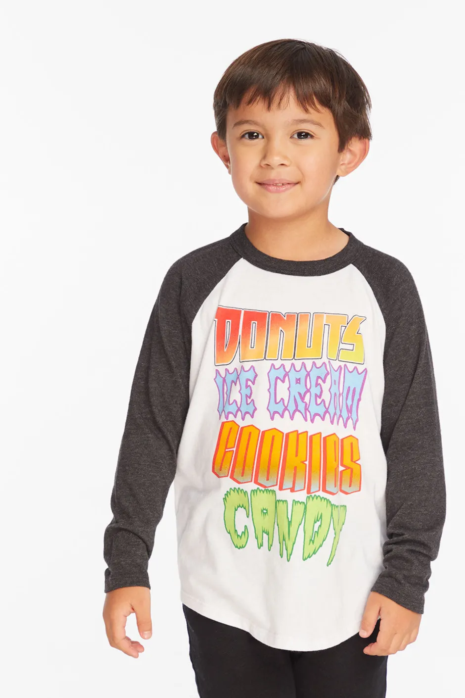 Kids/BOY Chaser Brand Snack Attack Baseball Tee