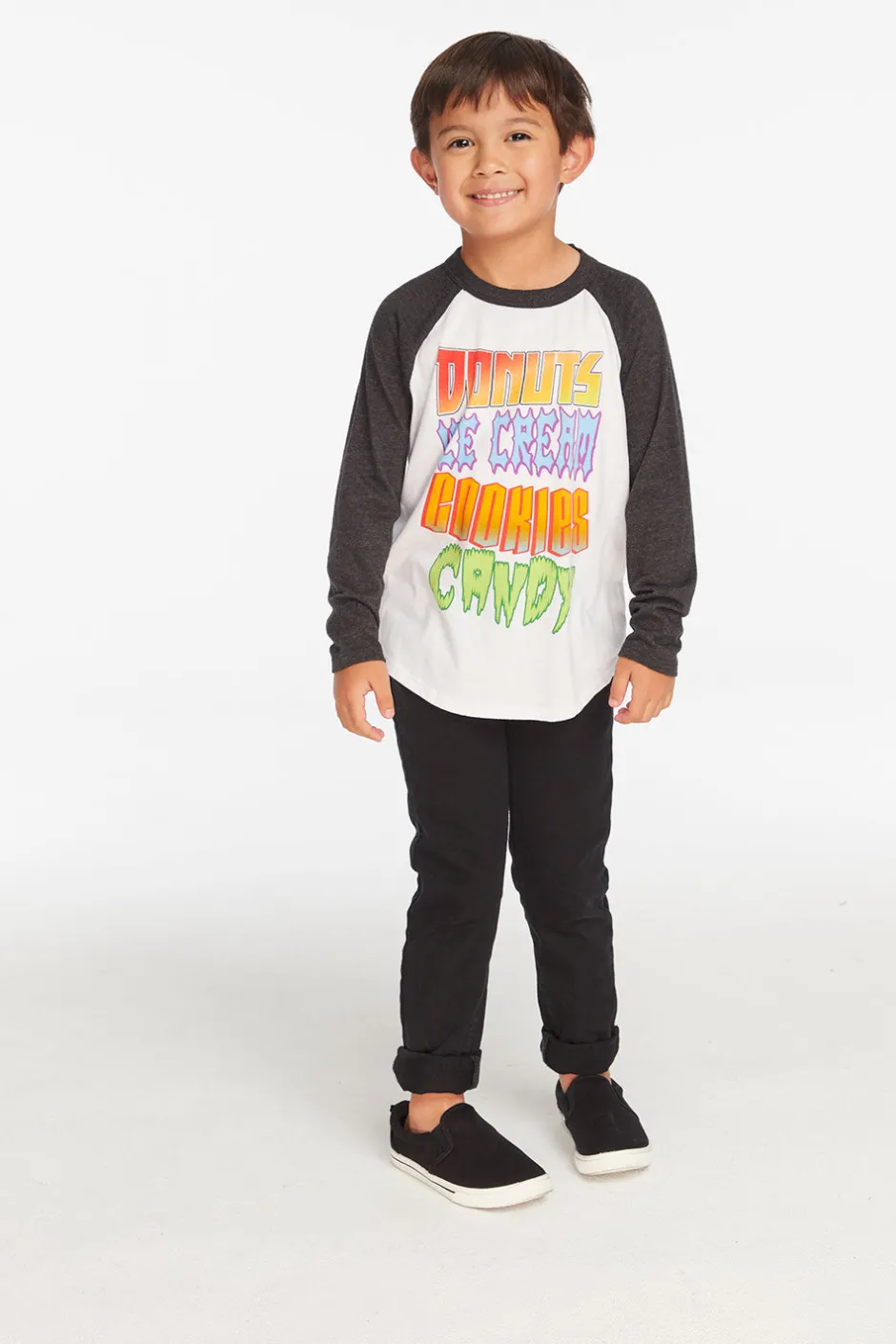 Kids/BOY Chaser Brand Snack Attack Baseball Tee