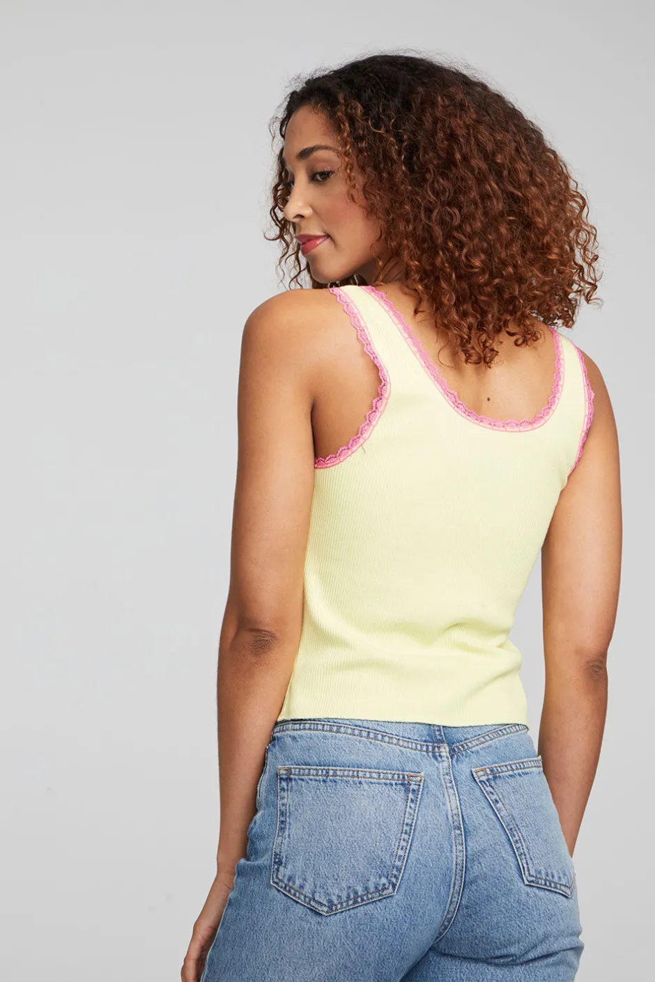 Women Chaser Brand Sonny & Cher "Westbury Music Fair" Tank Top