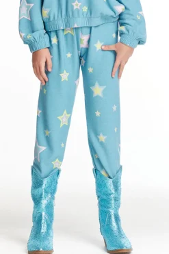 Kids Chaser Brand Star Child Girls Cozy Knit Sweatpant