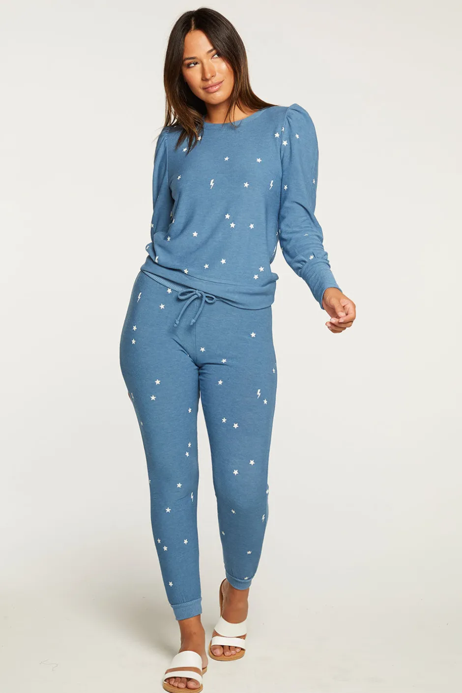 Women Chaser Brand Starry Bolts Pant