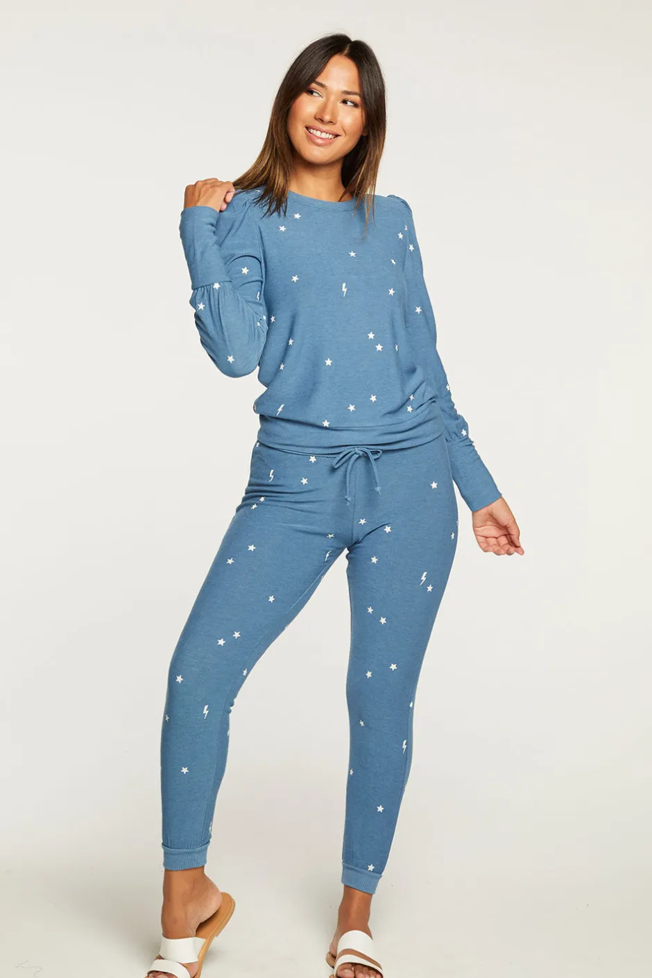 Women Chaser Brand Starry Bolts Pant
