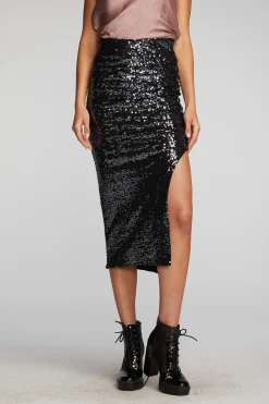 Women Chaser Brand Sterling Midi Skirt