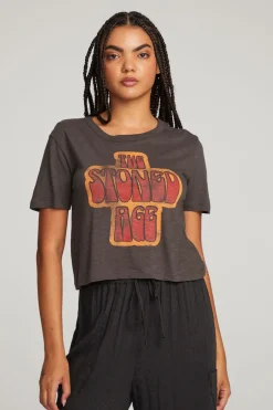 Women Chaser Brand Stoned Age Tee