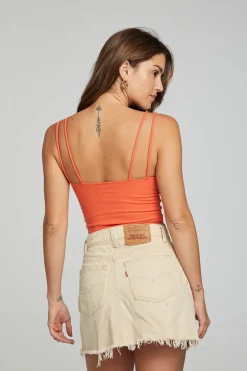 Women Chaser Brand Strand Crop Top - Tigerlily