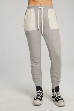 Women Chaser Brand Tessa Heather Grey Jogger