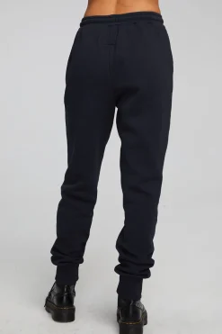 Women Chaser Brand Tessa Shadow Black Jogger
