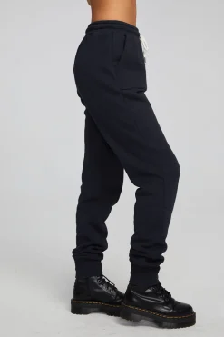 Women Chaser Brand Tessa Shadow Black Jogger