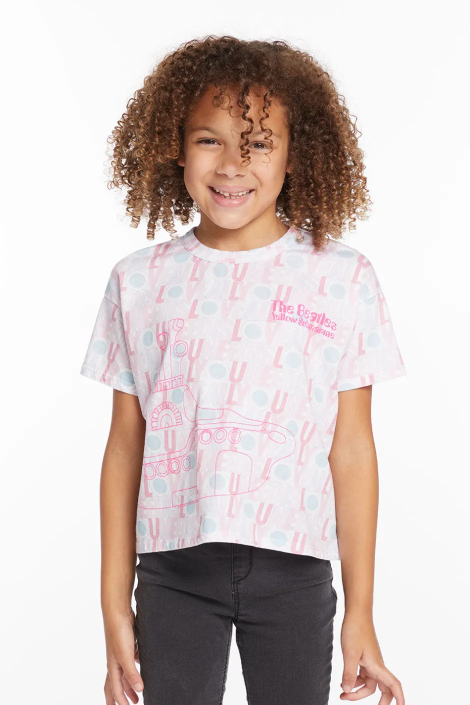Women/Kids Chaser Brand The Beatles All You Need Is Love Girls Tee