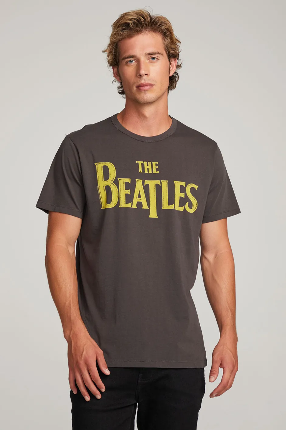 Women Chaser Brand The Beatles Classic Logo Mens Tee
