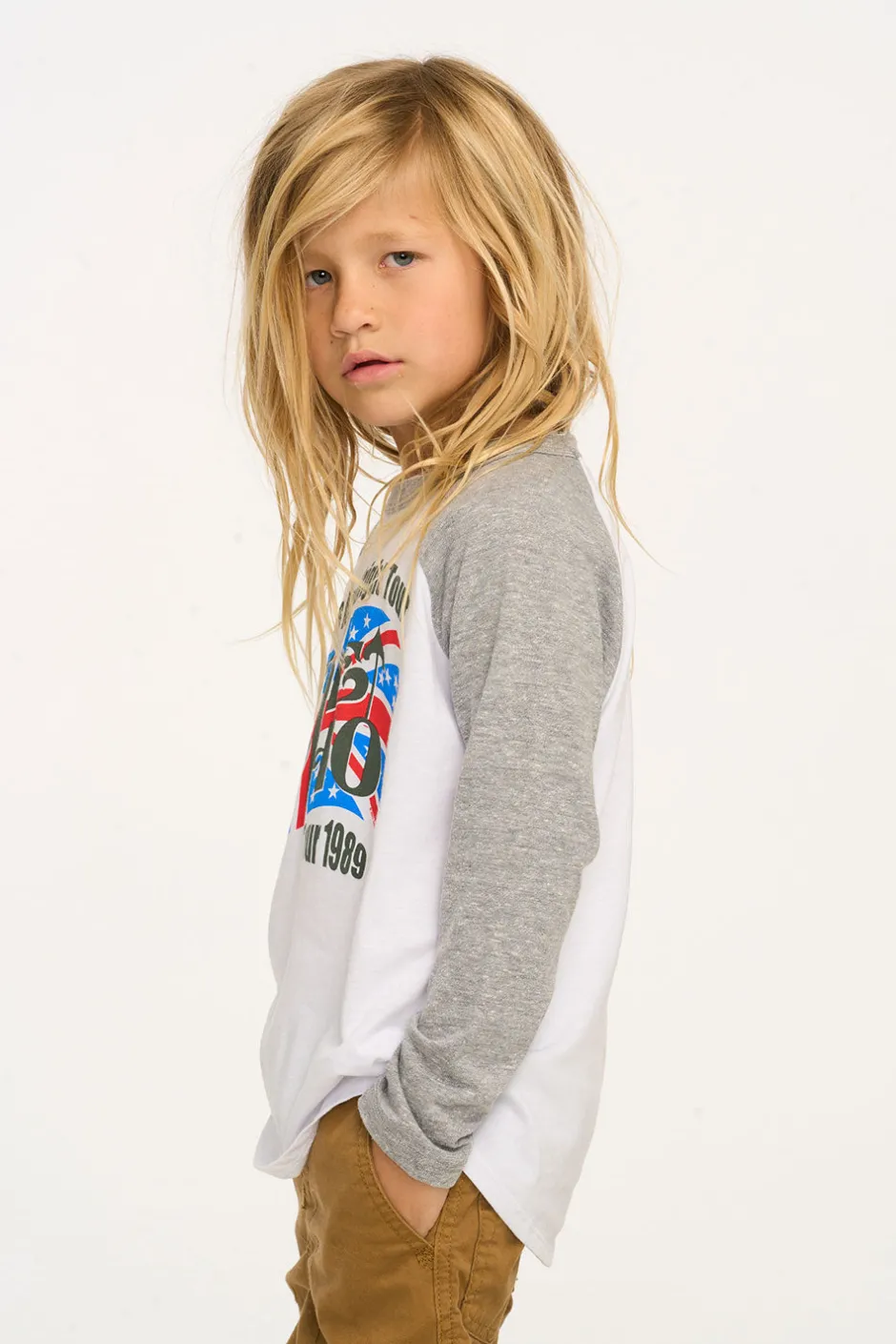 Women/Kids/BOY Chaser Brand The Who The Kids Are Alright Tour Baseball Tee