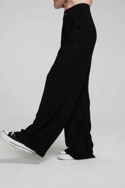 Women Chaser Brand Theo Beverly Pinstripe Trousers