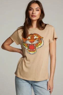 Women Chaser Brand Tiger Tee