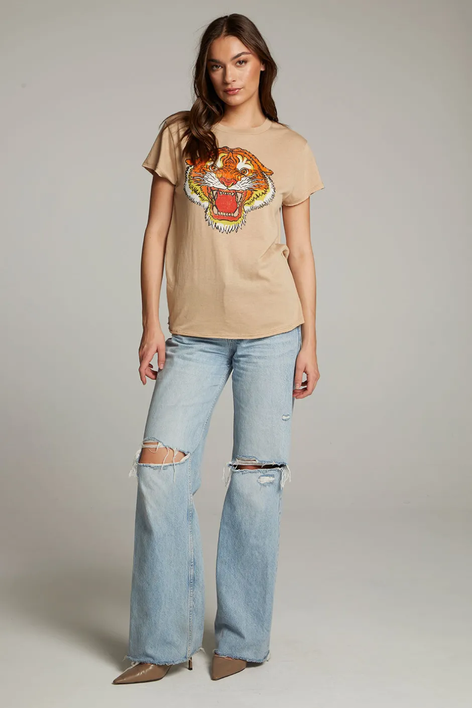 Women Chaser Brand Tiger Tee