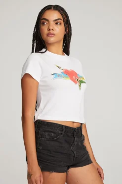Women Chaser Brand Tom Petty Classic Logo Tee