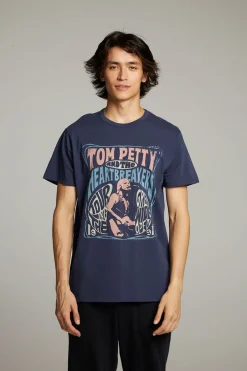 Women Chaser Brand Tom Petty Great Wide Open Crew Neck Tee